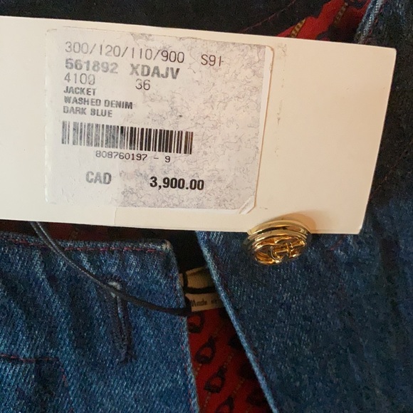 Gucci Jeans Jacket - Picture 5 of 9